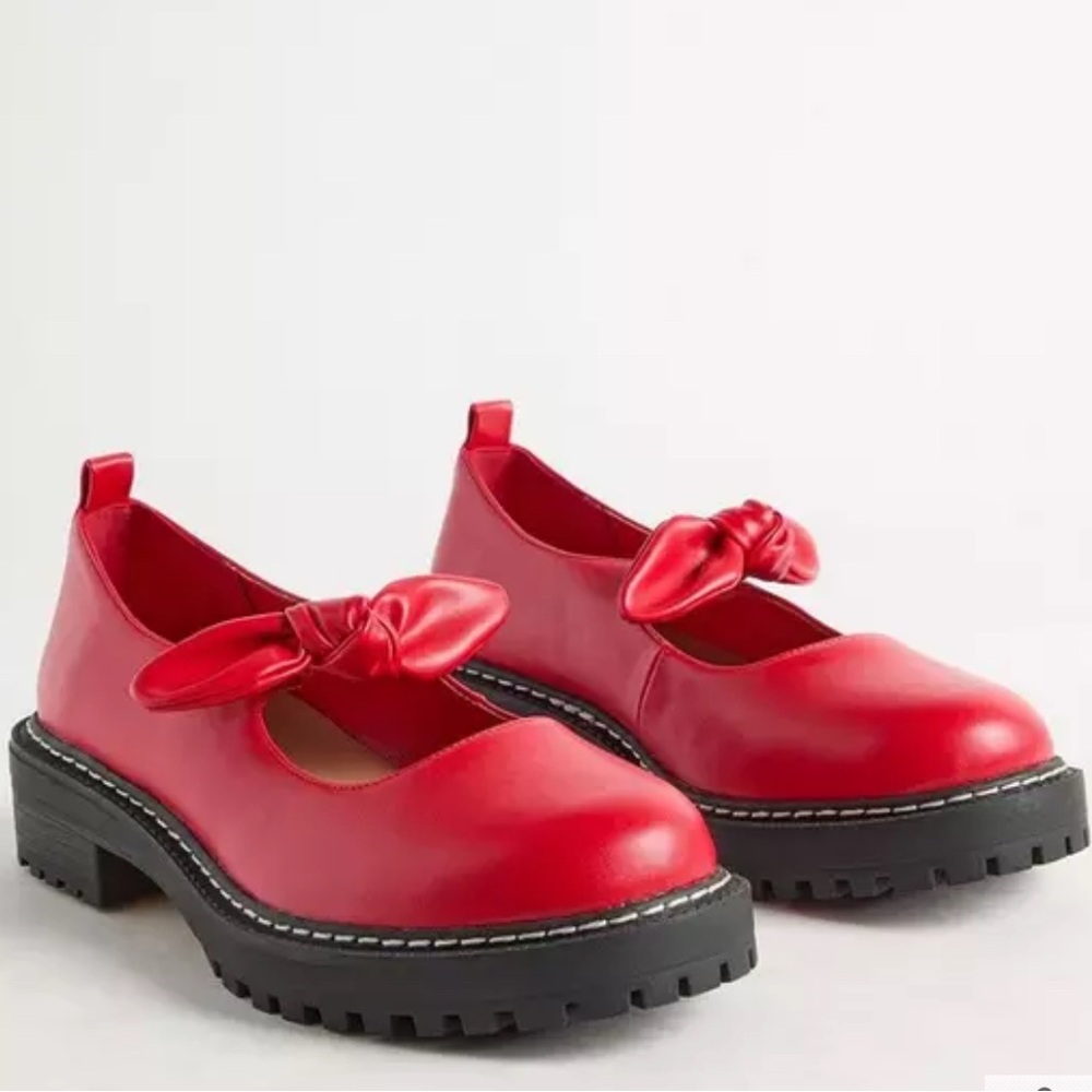 Red Bow Women's Shoes